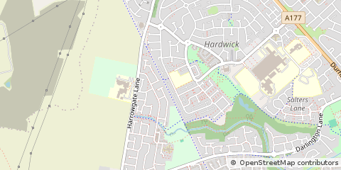 Map of Stockton-on-Tees