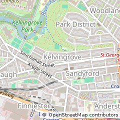 Map of Glasgow
