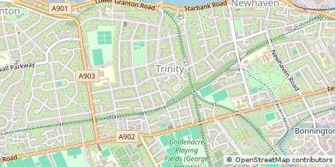 Map of Edinburgh