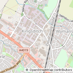 Map of Cheltenham
