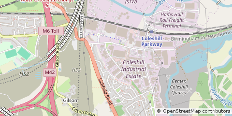 Map of Birmingham