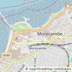 Map of Morecambe, Lancs
