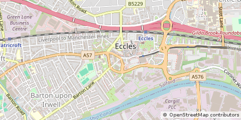 Map of Manchester