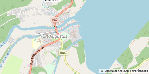 Map of Fort Augustus