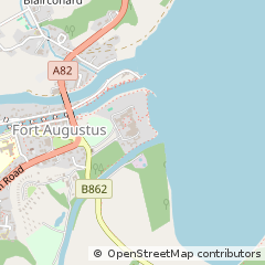 Map of Fort Augustus