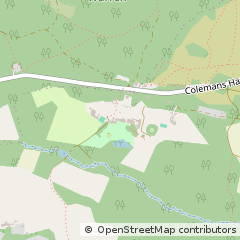Map of Forest ROW, East Sussex