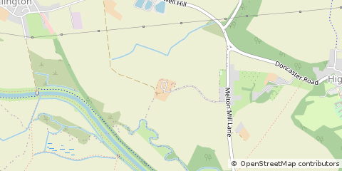 Map of Doncaster, South Yorkshire