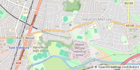 Map of Stockport
