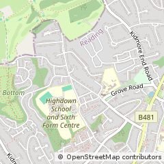 Map of Reading