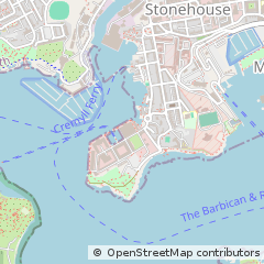 Map of Plymouth, Devon