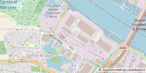 Map of Dartford, Kent