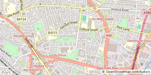 Map of Birmingham