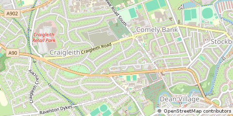 Map of Edinburgh