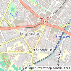 Map of Birmingham
