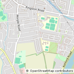 Map of Staines-Upon-Thames
