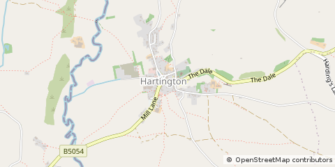 Map of Buxton, Derbyshire