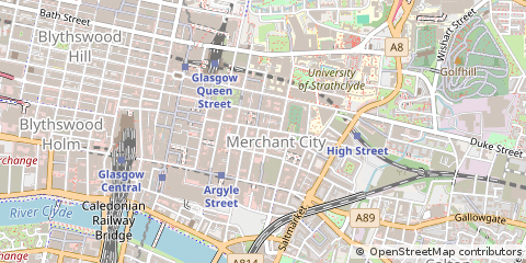 Map of Glasgow