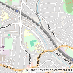 Map of Wembley, Middlesex