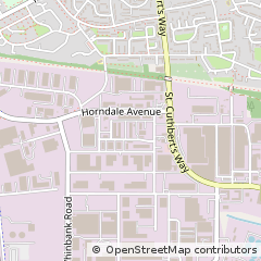 Map of Newton Aycliffe, Co Durham