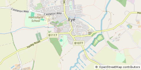 Map of EYE Suffolk