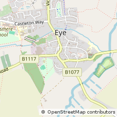 Map of EYE Suffolk