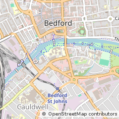 Map of Bedford