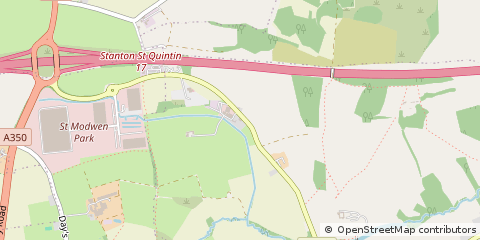 Map of Chippenham, Wiltshire