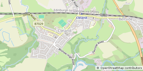 Map of Motherwell