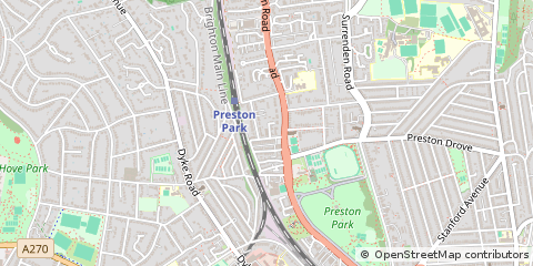 Map of Brighton