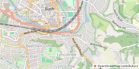 Map of Bath