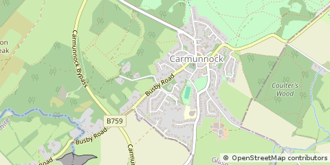 Map of Glasgow