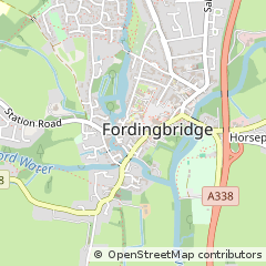 Map of Fordingbridge, Hampshire