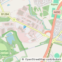 Map of Houghton LE Spring