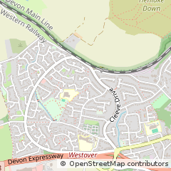 Map of Ivybridge, Devon