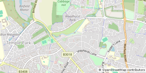 Map of Bracknell