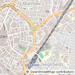 Map of Leicester