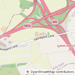 Map of Knutsford, Cheshire