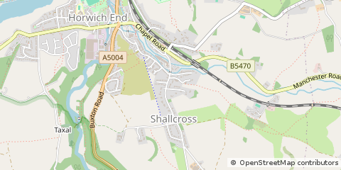 Map of High Peak