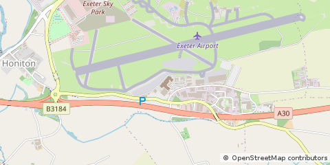 Map of Exeter, Devon