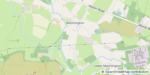 Map of Wimborne