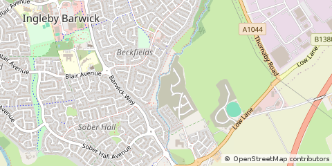 Map of Stockton on Tees