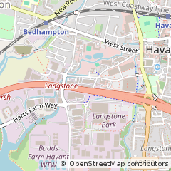Map of Havant, Hampshire