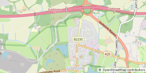 Map of Godstone