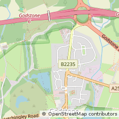 Map of Godstone
