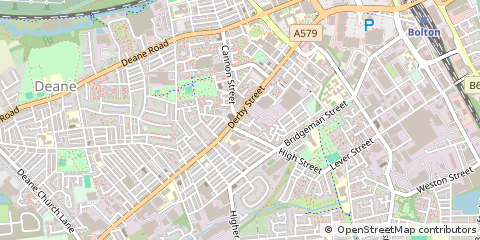 Map of Bolton