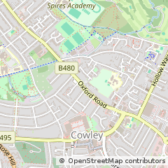 Map of Oxford