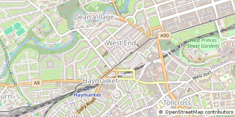 Map of Edinburgh
