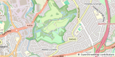 Map of Halesowen, West Midlands