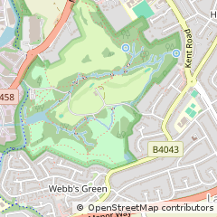 Map of Halesowen, West Midlands