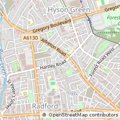 Map of Nottingham